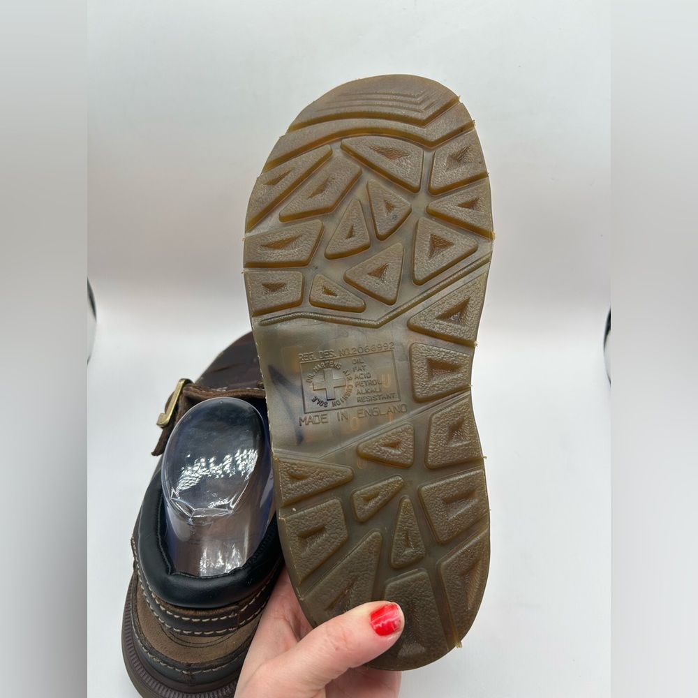 DR. MARTENS RARE VINTAGE 8332 fisherman leather sandals MADE IN ENGLAND US 10 - Picture 13 of 16